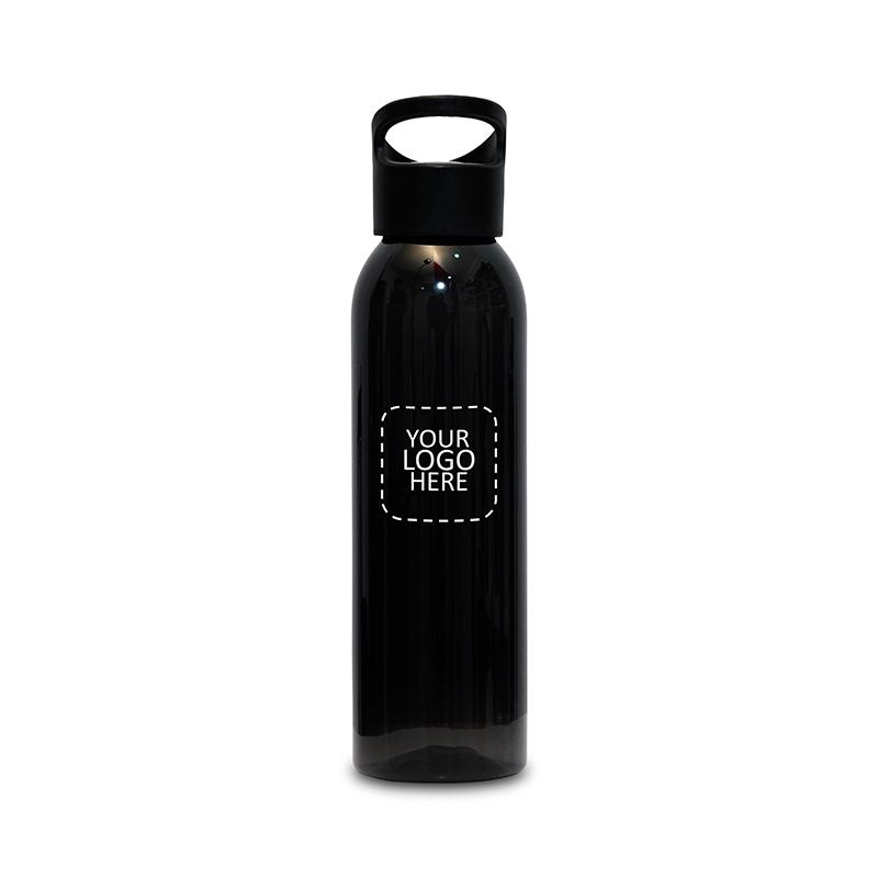 Water Bottle Bpa Free Trital Plastic Black